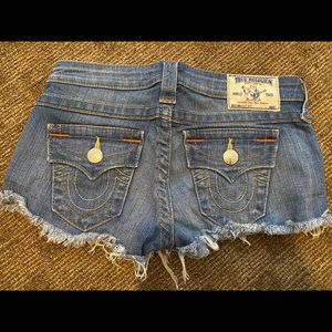 True religion shorts